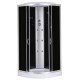 Бокс душовий з гідромасажем Mixxus STRONG SBH02-90x90x215-GR SATIN низький піддон (MI6891) Бокс душовий з гідромасажем Mixxus STRONG SBH02-90x90x215-GR SATIN низький піддон (MI6891)