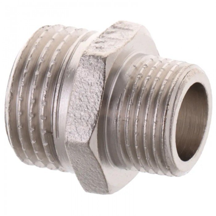 Ниппель редукционный 3/8"x1/2'' Koer KF.N0406 (KF0037) Ниппель редукционный 3/8"x1/2'' Koer KF.N0406 (KF0037)