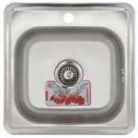 Мойка кухонная Zerix Z4848-06-160E (Satin) (ZM0557) Мойка кухонная Zerix Z4848-06-160E (Satin) (ZM0557)