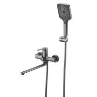 Змішувач для ванни Mixxus Lord 006 Euro Graphite (Колір графіт) (MI7142) Змішувач для ванни Mixxus Lord 006 Euro Graphite (Колір графіт) (MI7142)