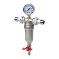 Фільтр самоочисний з манометром 1/2 '' Koer KR.1250 (KR2656) Фільтр самоочисний з манометром 1/2 '' Koer KR.1250 (KR2656)