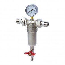 Фільтр самоочисний з манометром 1/2 '' Koer KR.1250 (KR2656) Фільтр самоочисний з манометром 1/2 '' Koer KR.1250 (KR2656)