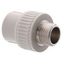 Муфта 20x1/2M" НР Europroduct EP.0058 (EP3983) Муфта 20x1/2M" НР Europroduct EP.0058 (EP3983)