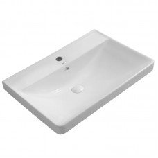 Раковина мебельная MIXXUS PREMIUM STYLE-1502 700х480х190mm с отверстием под смеситель и переливом ( Раковина мебельная MIXXUS PREMIUM STYLE-1502 700х480х190mm с отверстием под смеситель и переливом (
