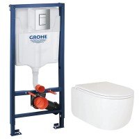 Комплект Grohe Set Унитаз TOPPER-0302-T3+ Инсталляция Grohe Rapid SL 38772001 (38772001TOPPER0302T3 Комплект Grohe Set Унитаз TOPPER-0302-T3+ Инсталляция Grohe Rapid SL 38772001 (38772001TOPPER0302T3