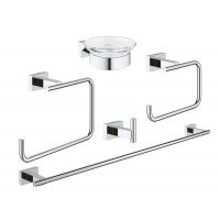 Набор аксессуаров 5 в 1 Grohe Essentials Cube New (40758001) Набор аксессуаров 5 в 1 Grohe Essentials Cube New (40758001)