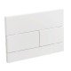 Панель змиву Koer KT-0603-03 240x160x10mm пластикова, кнопка лінійна (KR5318) Панель змиву Koer KT-0603-03 240x160x10mm пластикова, кнопка лінійна (KR5318)