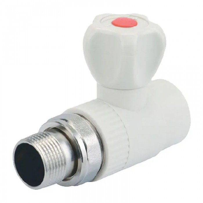 Кран радиаторный 25x3/4 прямой PPR Koer K0160.PRO (KP0205) Кран радиаторный 25x3/4 прямой PPR Koer K0160.PRO (KP0205)