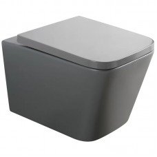 Унитаз подвесной Mixxus Premium QUADRO-0305-R GRAY 510x350x345mm система смыва RIMLESS (MP6656) Унитаз подвесной Mixxus Premium QUADRO-0305-R GRAY 510x350x345mm система смыва RIMLESS (MP6656)