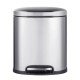 Відро для сміття з плавним закриттям овальне Mixxus Premium Topper-TC0205 SS Color 5л колір нержавійка Відро для сміття з плавним закриттям овальне Mixxus Premium Topper-TC0205 SS Color 5л колір нержавійка