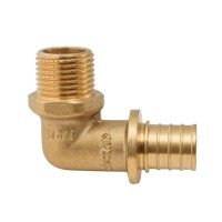 Уголок переходной с НР Koer KA.L06M-20 - 20(2.8mm) x 1/2"M (KR4875)