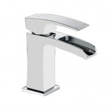 Смеситель для умывальника Koer KB-14007-04 водопад (Цвет хром+белый) (KR5155) Смеситель для умывальника Koer KB-14007-04 водопад (Цвет хром+белый) (KR5155)