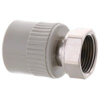 Муфта с накидной гайкой 32x1" PPR Europroduct EP.0105 (EP4030) Муфта с накидной гайкой 32x1" PPR Europroduct EP.0105 (EP4030)