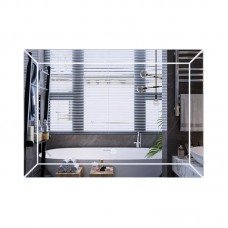 Зеркало Mixxus Premium CUBIC MR14-80x60-Reverse с Led Touch, Anti-fog, димером, регулятором яркости