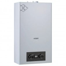 Газовая колонка KOER KWH.G0110 GRAY дымоходная 10 л/мин, цвет серый (KR5555)