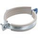 Хомут трубный оцинкованный Koer KCB.10.G 3" (87-92) серый (KR2791)