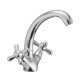 Смеситель для умывальника Haiba Dominox 272 (HB0081) Смеситель для умывальника Haiba Dominox 272 (HB0081)