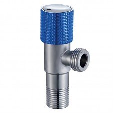 Кран для подключения сантехприборов Mixxus VAL-08-1/2x1/2 с нерж. стали SUS304 (синий) (MI7097) Кран для подключения сантехприборов Mixxus VAL-08-1/2x1/2 с нерж. стали SUS304 (синий) (MI7097)