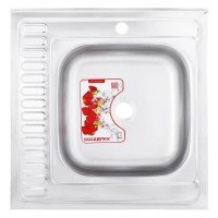 Мойка кухонная Zerix Z6060R-04-160E (Satin) (ZM0609) Мойка кухонная Zerix Z6060R-04-160E (Satin) (ZM0609)