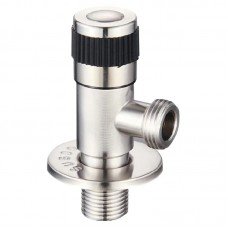 Кран для подключения сантехприборов Mixxus VAL-04-1/2x1/2 с нерж. стали (MI6161) Кран для подключения сантехприборов Mixxus VAL-04-1/2x1/2 с нерж. стали (MI6161)