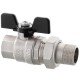Кран с американкой Roho R105-050B - 1/2" прямой (RO0110) Кран с американкой Roho R105-050B - 1/2" прямой (RO0110)