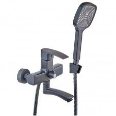Смеситель для ванной Mixxus Magnum 009 (Euro) Black (MI6198)