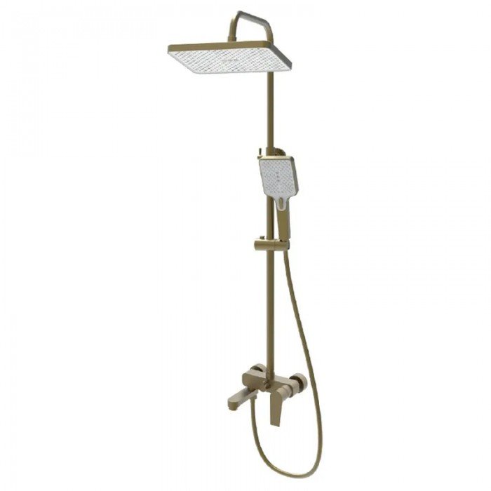 Душова колона зі змішувачем Haiba MILANO 003-J BRUSHED GOLD (HB9620) Душова колона зі змішувачем Haiba MILANO 003-J BRUSHED GOLD (HB9620)