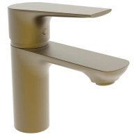 Смеситель для умывальника Haiba Milano 001 BRUSHED GOLD (HB9619) Смеситель для умывальника Haiba Milano 001 BRUSHED GOLD (HB9619)