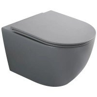 Унитаз подвесной Mixxus Premium ELLIPSE-0308-T3 GRAY 490x360x360mm система смыва TORNADO 3.0 (MP665 Унитаз подвесной Mixxus Premium ELLIPSE-0308-T3 GRAY 490x360x360mm система смыва TORNADO 3.0 (MP665