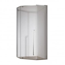 Душевая кабина без поддона Koer SR SC06-100x100x200-TR-01 прозрачное стекло Easy Clean 8мм, хром (K Душевая кабина без поддона Koer SR SC06-100x100x200-TR-01 прозрачное стекло Easy Clean 8мм, хром (K