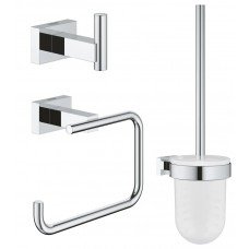 Набор аксессуаров 3 в 1 Grohe Essentials Cube New (40757001) Набор аксессуаров 3 в 1 Grohe Essentials Cube New (40757001)
