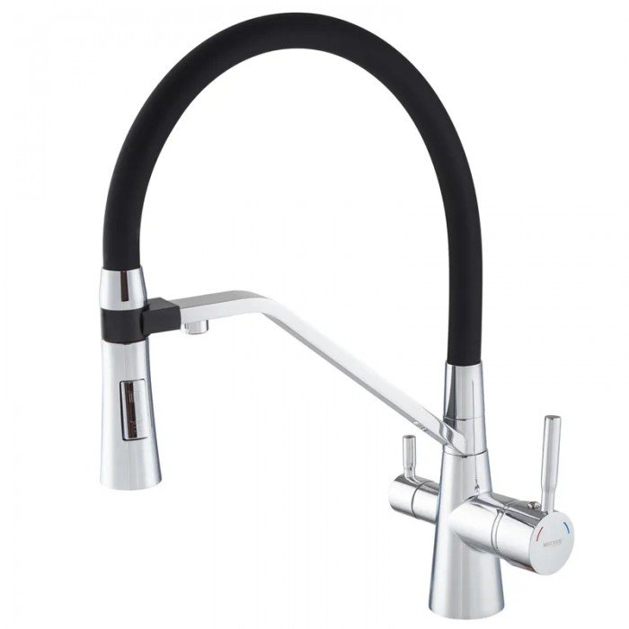 Смеситель для кухни Mixxus Premium Magnet 021 REFL.BLACK (MI6973)