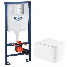 Комплект Grohe Set Унитаз DIVERSE-0301-T1 + Инсталляция Grohe Rapid SL 38772001 (38772001DIVERS0301 Комплект Grohe Set Унитаз DIVERSE-0301-T1 + Инсталляция Grohe Rapid SL 38772001 (38772001DIVERS0301