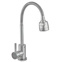 Змішувач для кухні Armata SUS-011 Reflector з рефл. виливом з нерж. сталі  (CH6482)