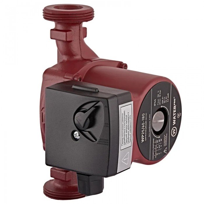 Насос циркуляционный Waterpro WP25/60-180 с кабелем, без гаек (WP3340) Насос циркуляционный Waterpro WP25/60-180 с кабелем, без гаек (WP3340)