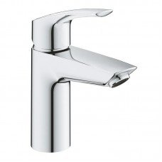 Однорычажный смеситель для раковины S-Size Grohe Eurosmart New с нажимным донным клапаном (23922003