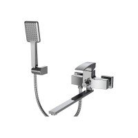 Смеситель для ванны с длинным изливом Koer KB-42007-01 (Цвет хром) (KR3456) Смеситель для ванны с длинным изливом Koer KB-42007-01 (Цвет хром) (KR3456)