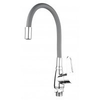 Змішувач для кухні Mixxus Elba 014 (Nut) Refl.Grey (без підведення) (MI6308)