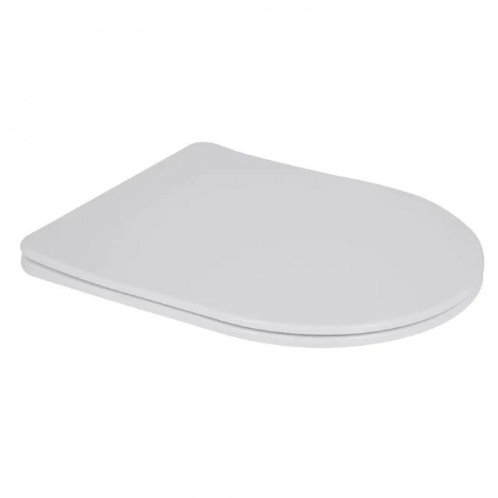 Сидение-крышка для унитаза Mixxus SEAT COVER ELLIPSE-2001 с микролифтом 455x380x60mm (MI6719)