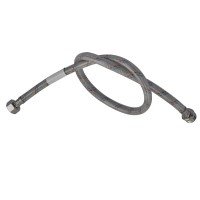 Гибкий шланг для подключения воды гайка 1/2'' - Штуцер 1/2'' (40 см) (силик. оболочка) Zerix (ZX301