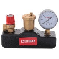 Группа безопасности 1" (в термоизоляционном кожухе) Koer KR.105PT (KR2753) Группа безопасности 1" (в термоизоляционном кожухе) Koer KR.105PT (KR2753)