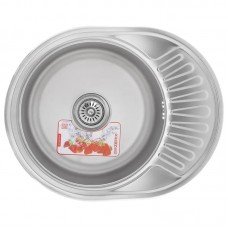 Мойка кухонная Zerix Z5745-06-180MD (micro decor) (ZS0563)