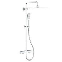 Душова колона з термостатичним змішувачем Koer KB-53011-01 (Колір хром) (KR4722)