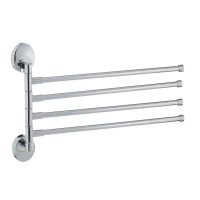 Полотенцедержатель с 4 поворотными планками Zerix LR3314 (LL1444)