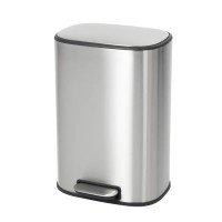 Мусорное ведро с плавным закрытием овальное Mixxus Premium Diverse-TC0112 SS Color 12л цвет нержаве