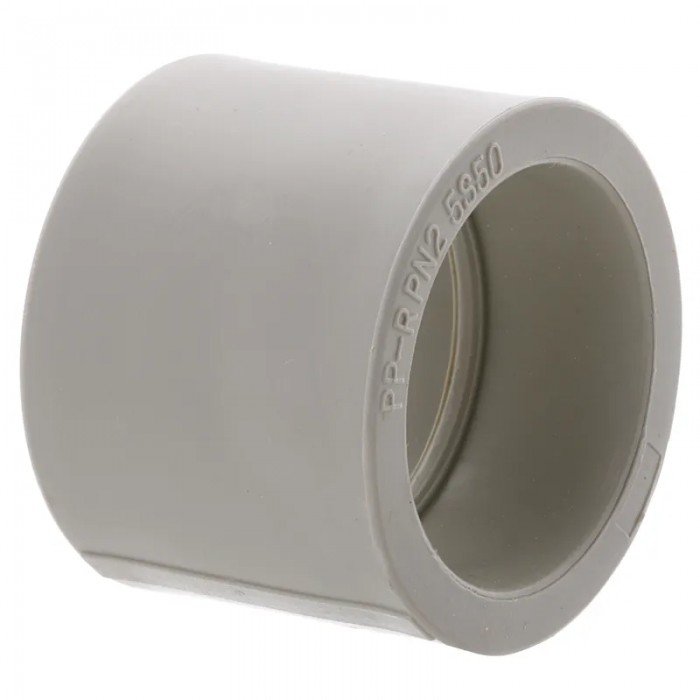 З'єднувальна муфта 50x50 PPR Europroduct EP.00005 (EP4056) З'єднувальна муфта 50x50 PPR Europroduct EP.00005 (EP4056)