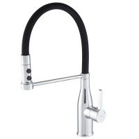 Змішувач для кухні Mixxus Premium Summer 017 REFL.BLACK (MI6960) Змішувач для кухні Mixxus Premium Summer 017 REFL.BLACK (MI6960)