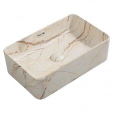 Раковина накладная Mixxus Premium QUADRO-0208 MARBLE 480х315х140mm с переливом (MP6518) Раковина накладная Mixxus Premium QUADRO-0208 MARBLE 480х315х140mm с переливом (MP6518)