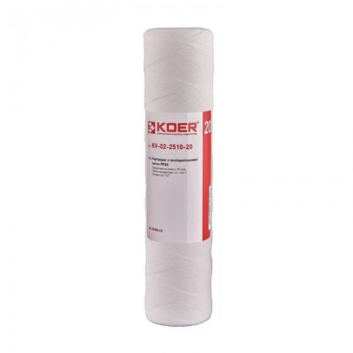 Картридж из полипропиленовой нити PP20 Koer KV.0120 (KR3162)
