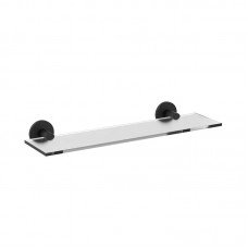 Полка в ванную Zerix Delux M1307A Black (40 cм) (ZX4645) Полка в ванную Zerix Delux M1307A Black (40 cм) (ZX4645)